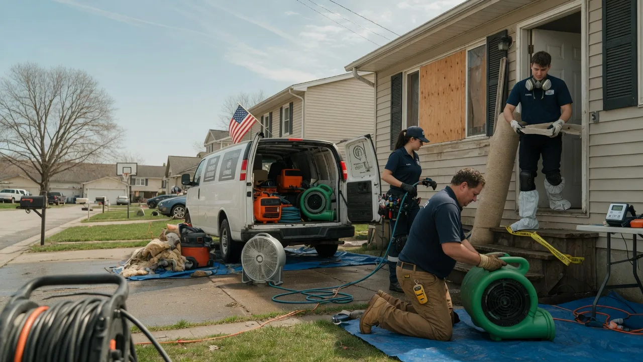 Water Damage Restoration in United, PA near me